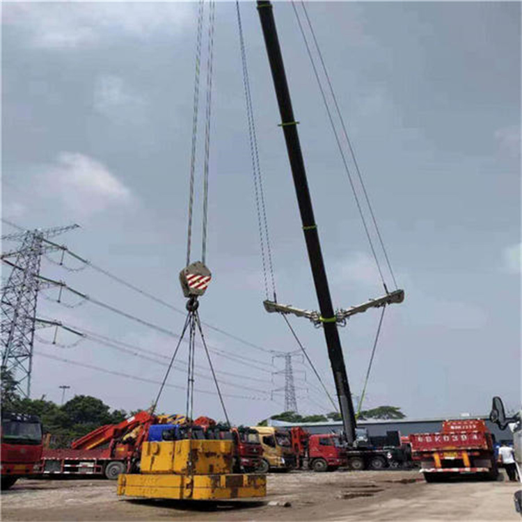 阳江镇风电设备吊装